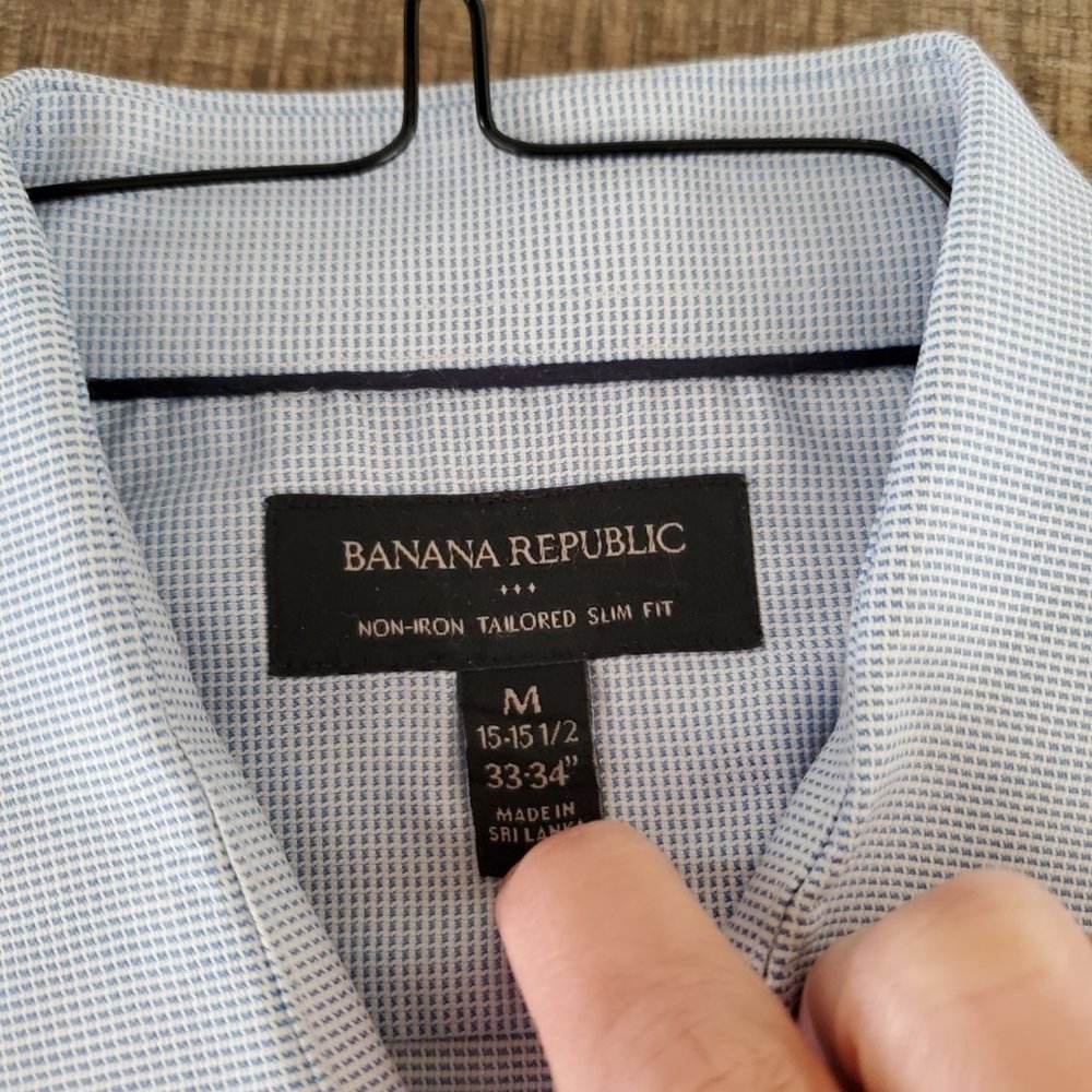 *2 for $15* Banana Republic Non-Iron Tailored Slim